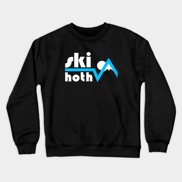 Ski Hoth Crewneck Sweatshirt by viaghree